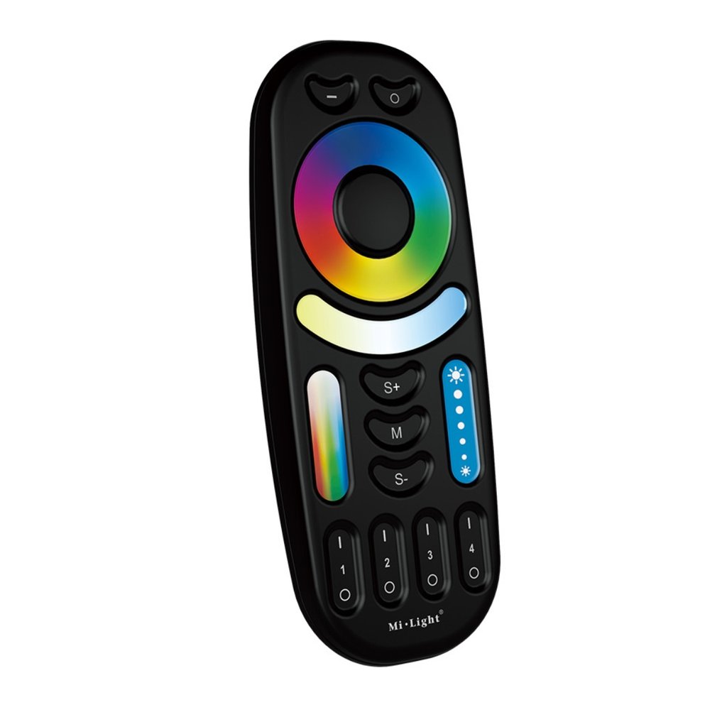LED ovládač RGB Dual White - 4 okruhy čierny - iconic-led.sk