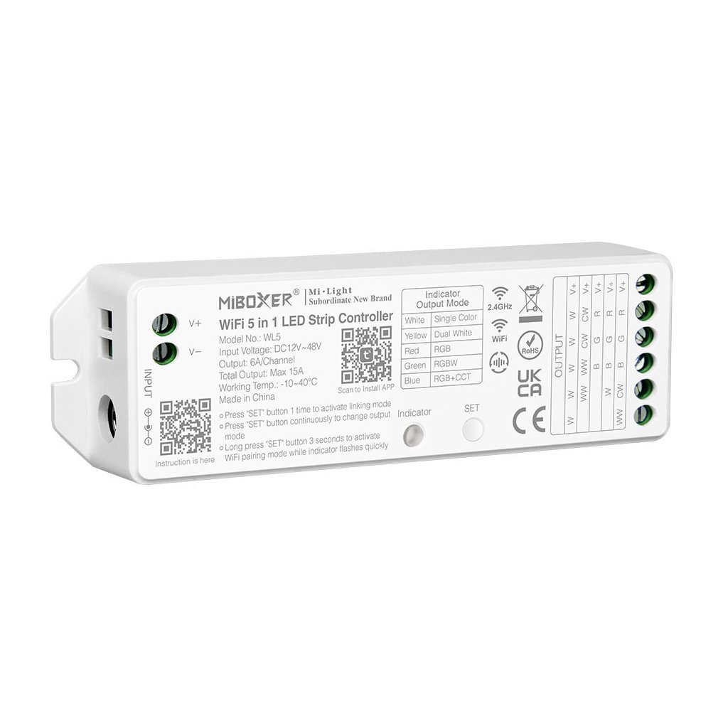SMART prijímač RF20 - 2,4GHz WIFI (WL5) - iconic-led.sk