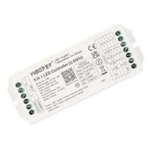 PR5 5v1 LED prijímač 20A RF 2,4GHz | iconic-led.sk