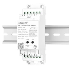 MiBoxer TR5 5v1 LED ovládač na DIN lištu RF 2,4GHz