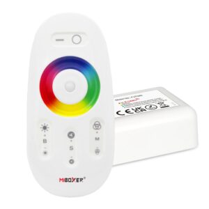 LED RGB ovládač dotykový RF2 - 2,4GHz - iconic-led.sk