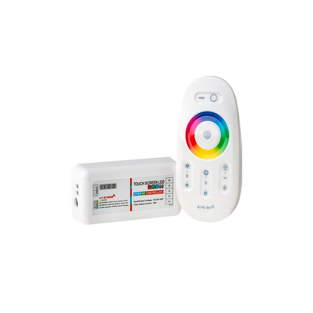 LED RGB-W ovládač RF8 - 2,4GHz - iconic-led.sk