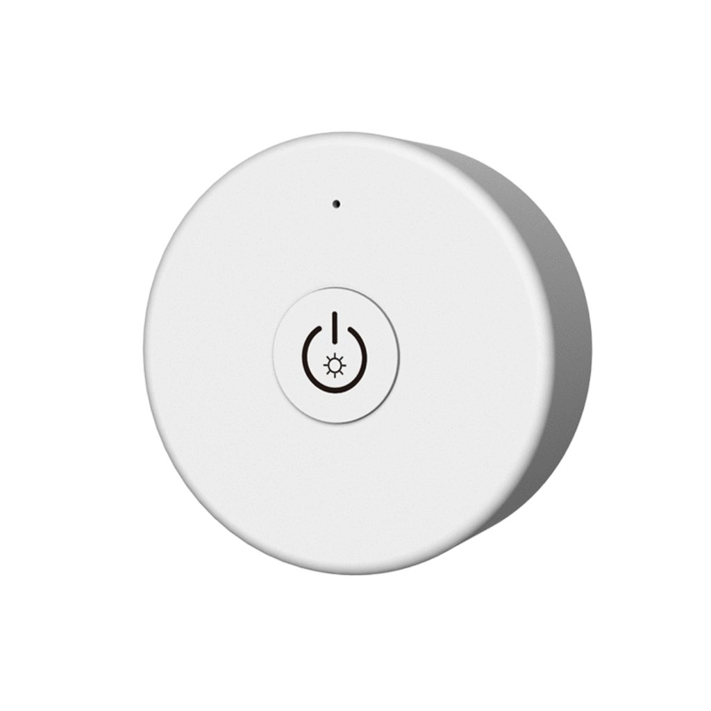 LED ovládač RF12 mini biely 2,4GHz pre LED pásy | iconic-led.sk