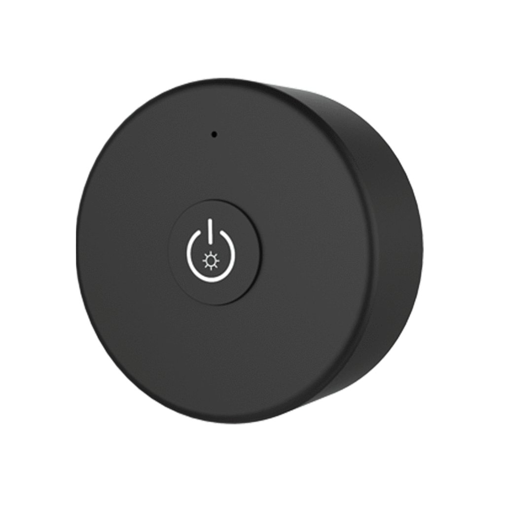 LED ovládač RF12 mini čierny 2,4GHz pre LED pásy | iconic-led.sk