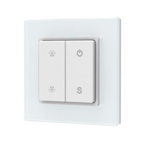 LED ovládač RF12 Glass sklenený, nástenný | iconic-led.sk