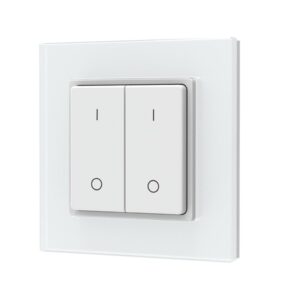 LED ovládač RF12 glass 2 okruhy - iconic-led.sk