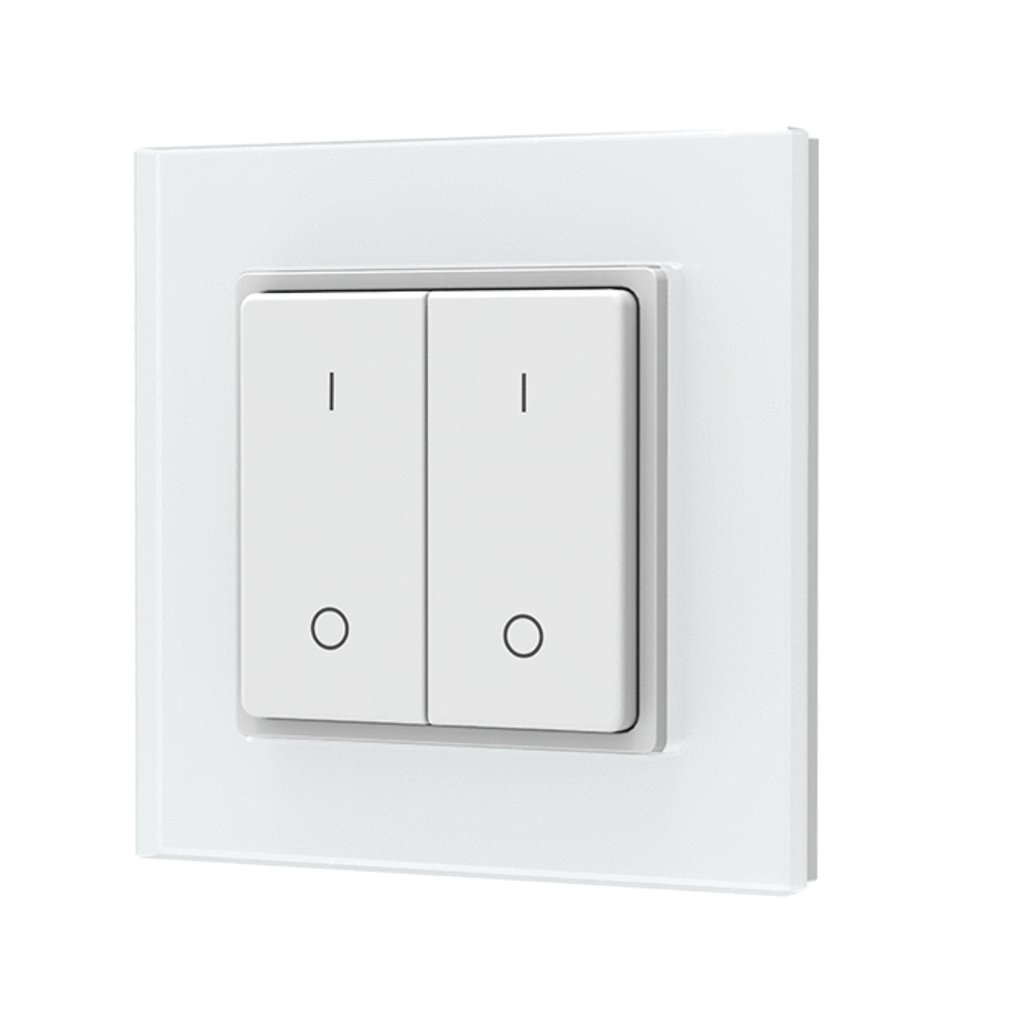 LED ovládač RF12 glass 2 okruhy - iconic-led.sk